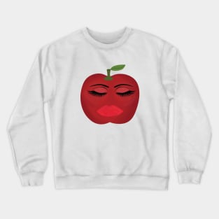 Sweet Red Apple Crewneck Sweatshirt